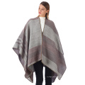 Châle Wrap Poncho pour femmes Open Front Cape Cardigan pour les vacances d&#39;hiver